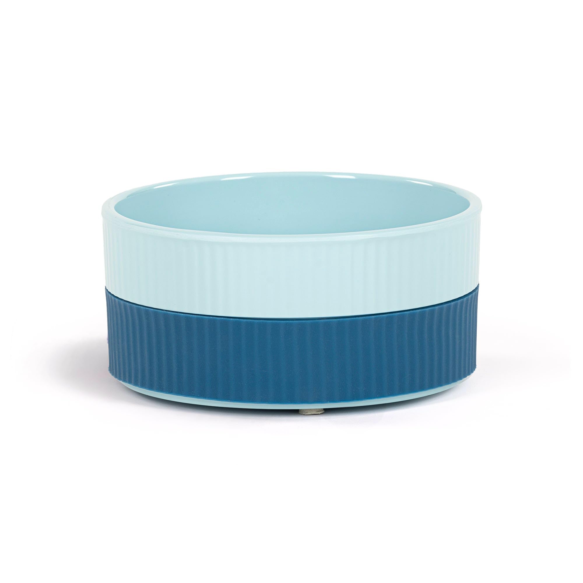 HUFT Dual Colour Melamine Bowl for Dogs - Blue (B0D49Q6PG3) Amazon Price History, Amazon Price Tracker