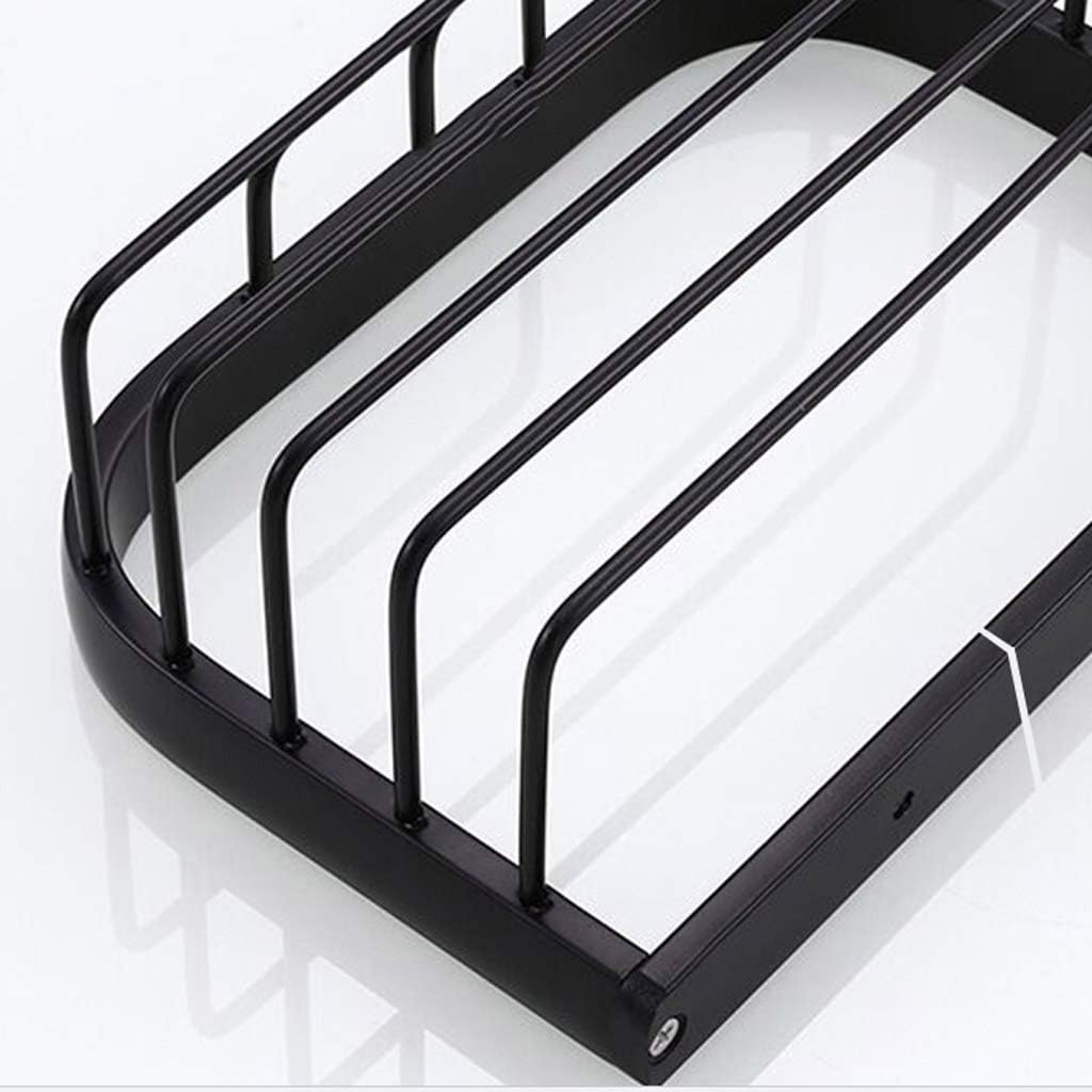 Bathroom Shelf Storage Rack for Kitchen, Non drilled Stainless Steel, Wall Mounted