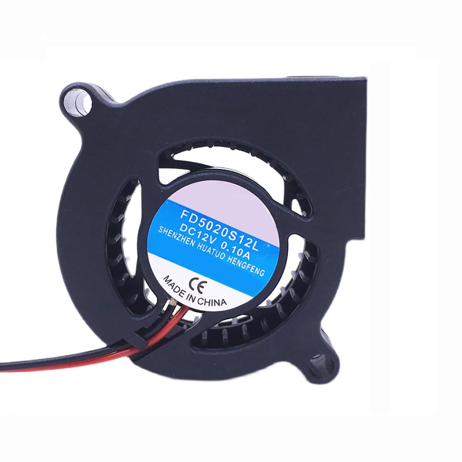 50mm 5020 Blower Fan 12V Humidifier Fans FD5020S12L Blower Turbine Turbo Cooler Dual Ball Bearing 50mmx20mm 2Pin 2Wire High Airflow Centrifugal Cooling Fans for Frequency Converter