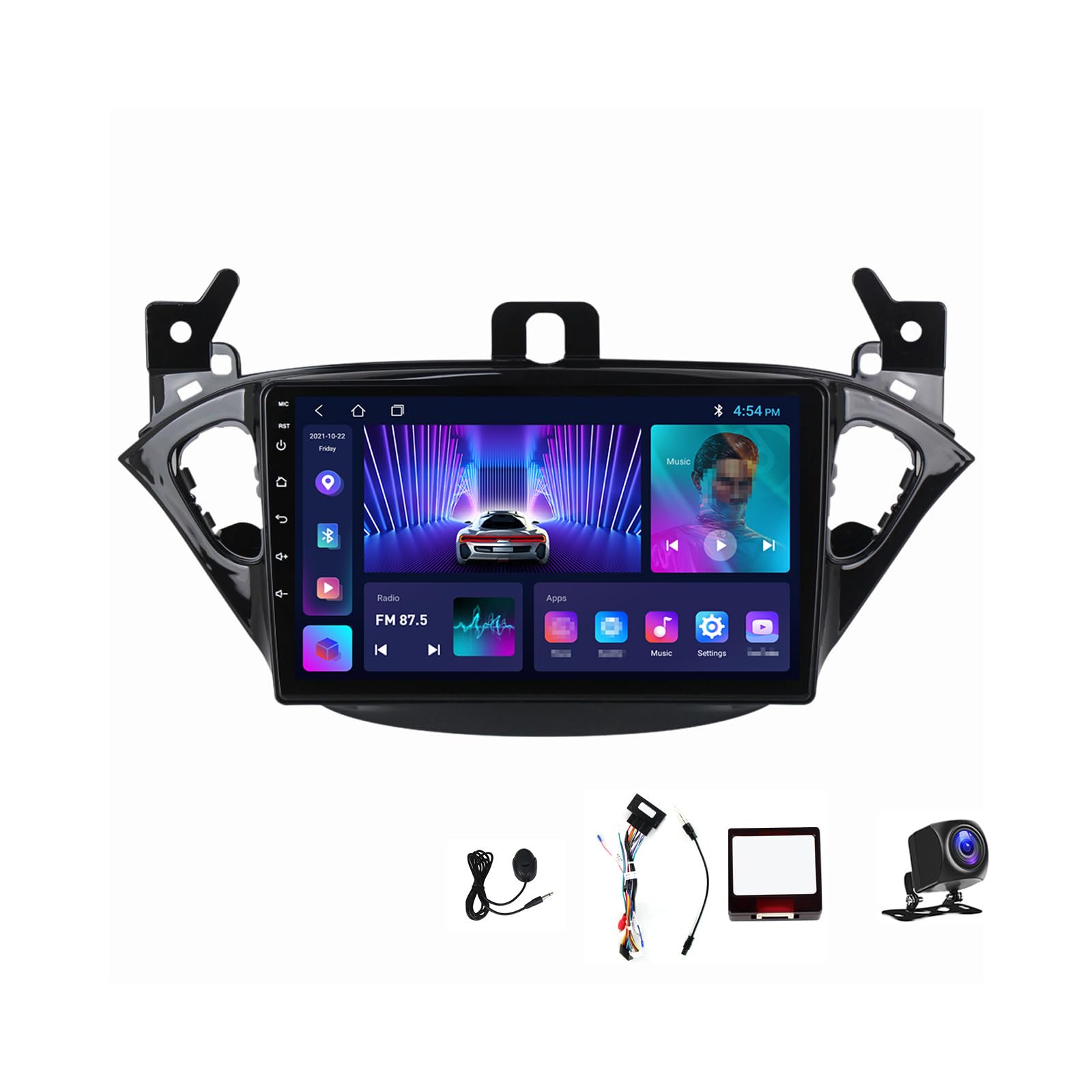 Autoradio Android 13 Opel Corsa : fini les câbles avec le Bluetooth