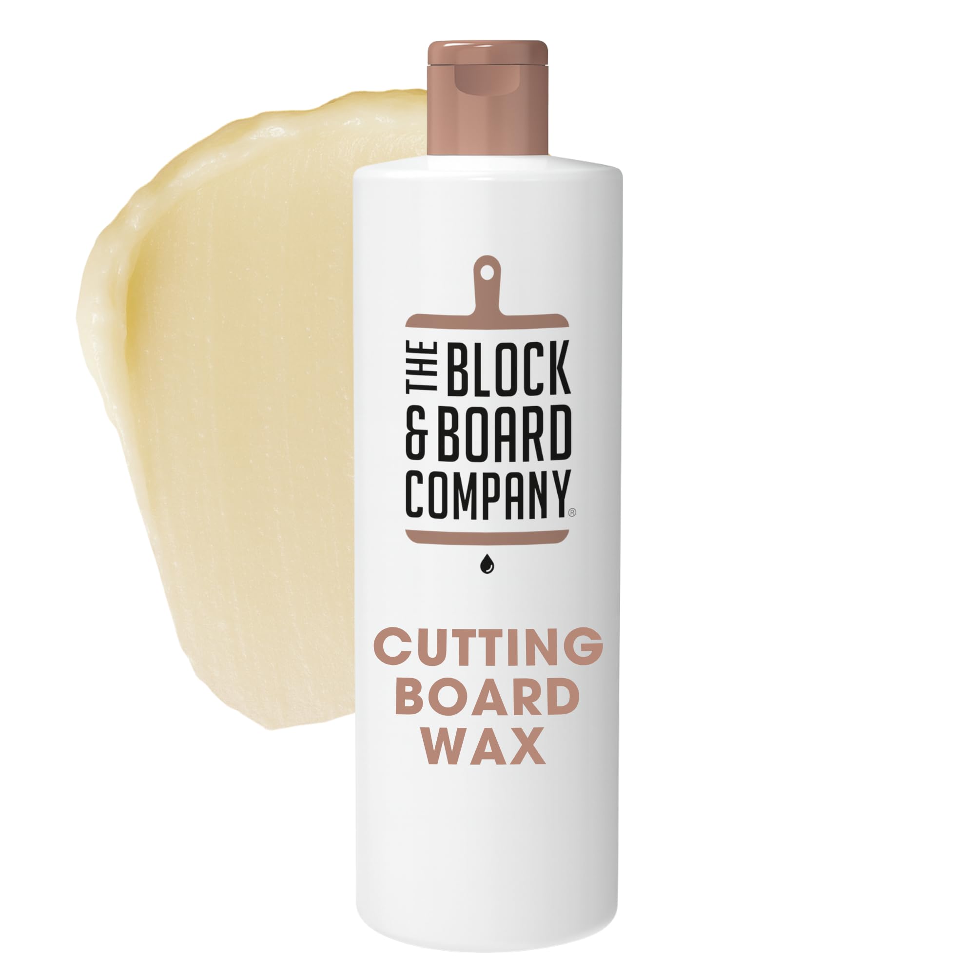 Block & Board Company Chopping Board Wax | Finishing Wax for Wooden Cutting Boards, Butchers Block, Countertops and Utensils | Protect, Condition & Preserve Wood | Food Grade Solution | 250ml