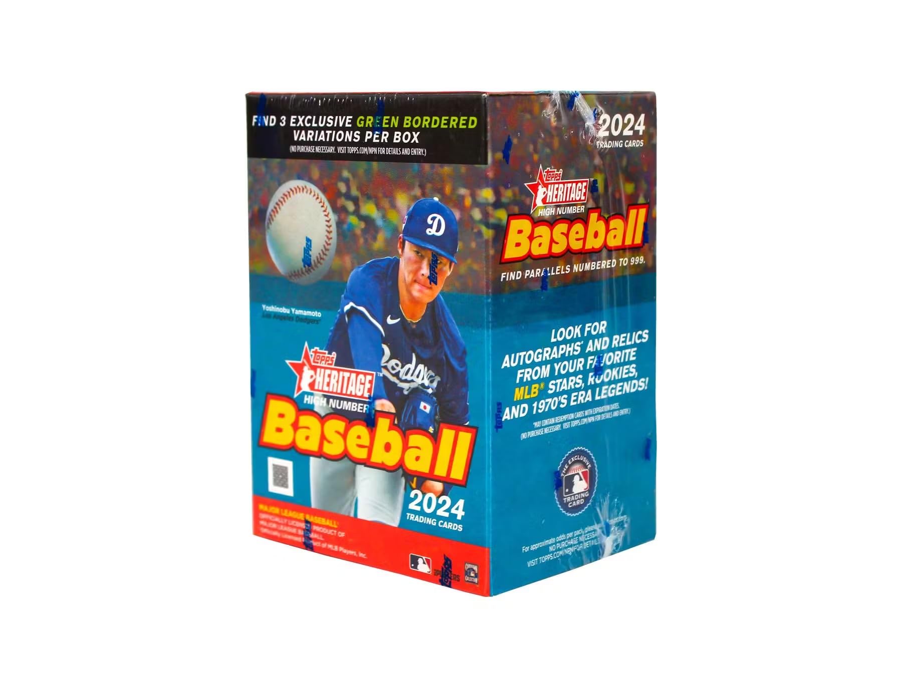 Amazon.com: 2024 Topps Heritage High Number Baseball 8-Pack