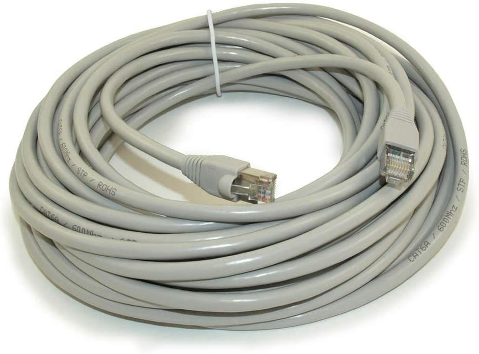 UPVsales RJ45 Ethernet/LAN/Network/Internet Patch Cord CAT6 50 Meter/164 Feet Cable with Booted Plugs