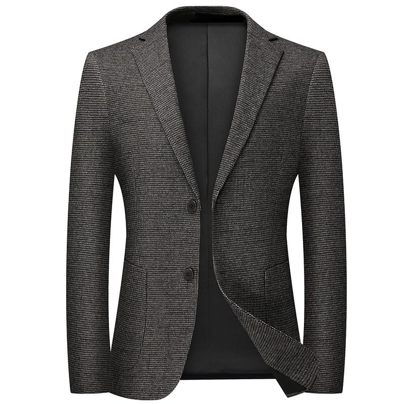 Casual Blazers Mens Casual Blazers Suit Jackets Slim Fit Sport Coat Two Button Suit Dinner Party Prom Western Sport Coats
