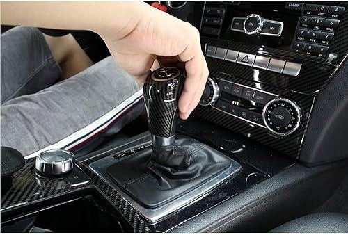 Miniatura 4 de Autobro Para Mercedes Benz Clase C W204 2004-2013 Pomo de Cambio de Cambios Cubierta Trim Car Accesorios