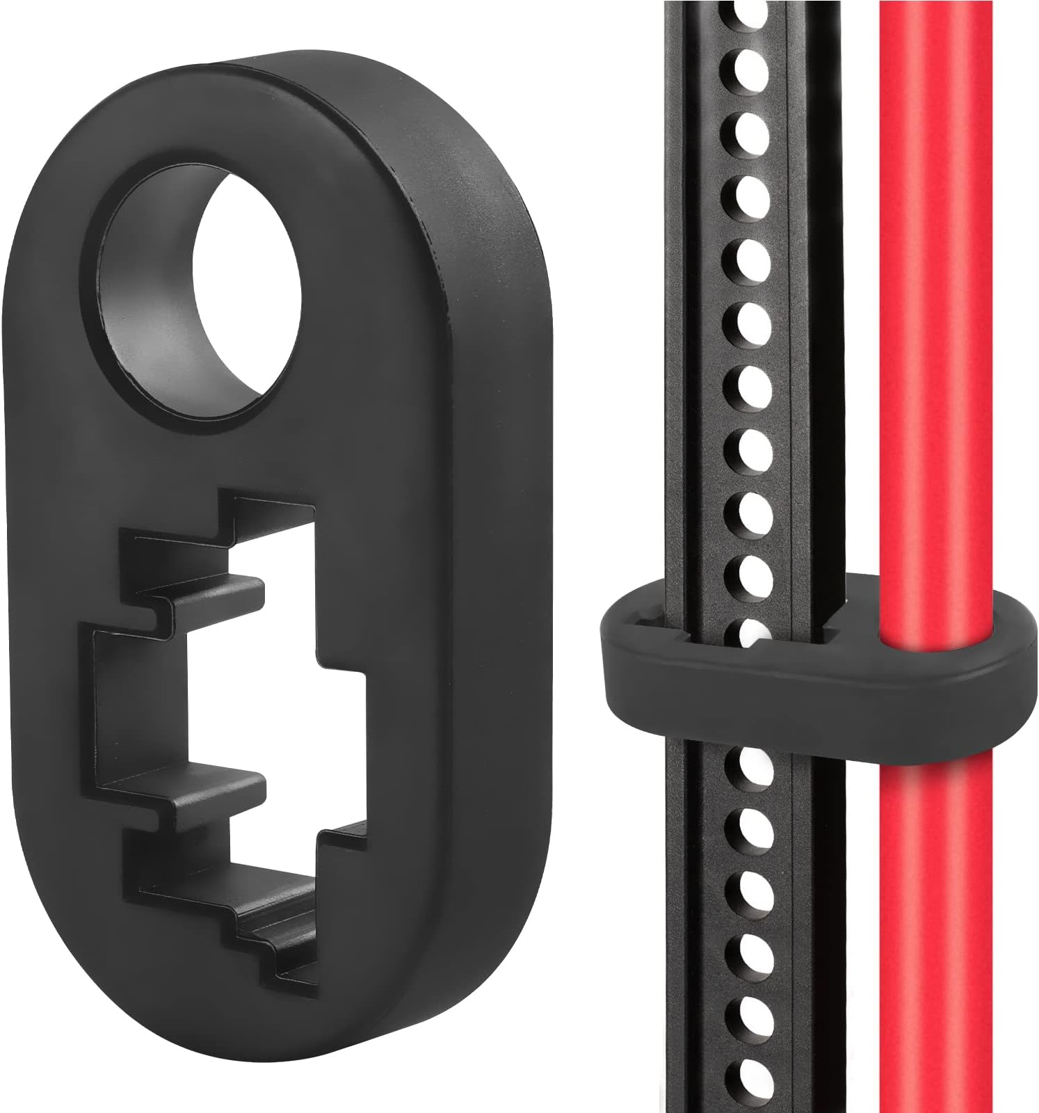 Handle Keeper, Rubber Hi Lift Jack Accessories, Rust-Resistant Hi-Lift Jack Handle Keeper, Upgrade Handle Bar Protector for High Lift Jack in Place