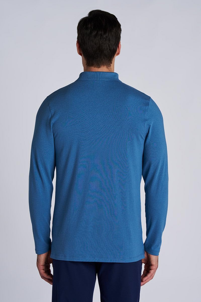 Men's Long Sleeve Polo - UPF 50+ Sun Protection - Coppitt