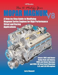 How to Modify Your Mopar Magnum V-8HP1473: A Step-by-Step Guide to Modifying Magnum Series Engines for High Performance Street and Racing Applications (English Edition)  