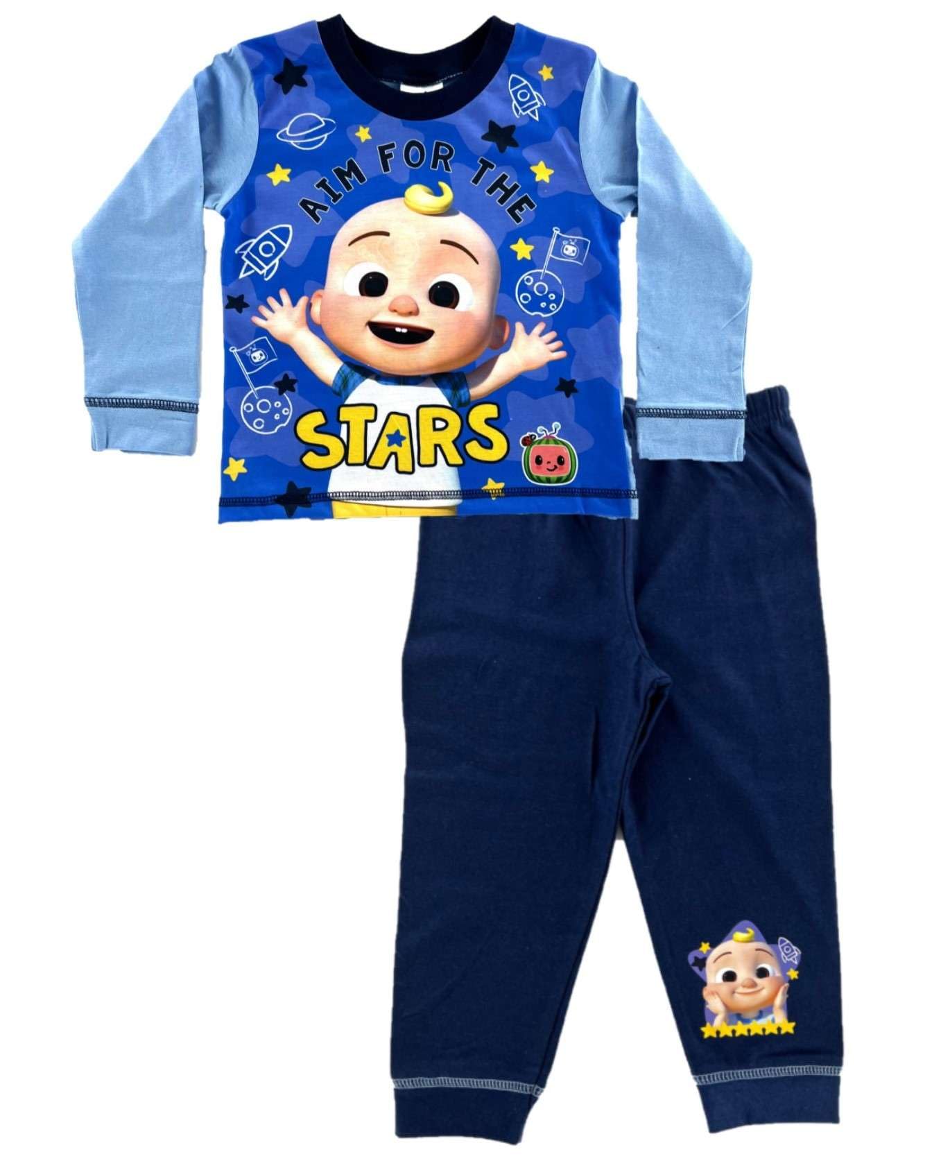 CoComelon Boys JJ Aim For The Stars Pyjamas. Ages 12 Months To 4 Years (18-24 Months) Multicolor