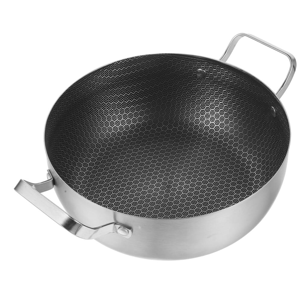 Cacerola antiadherente PRETYZOOM olla doble para evitar mezclar sabores en guisos y estofados