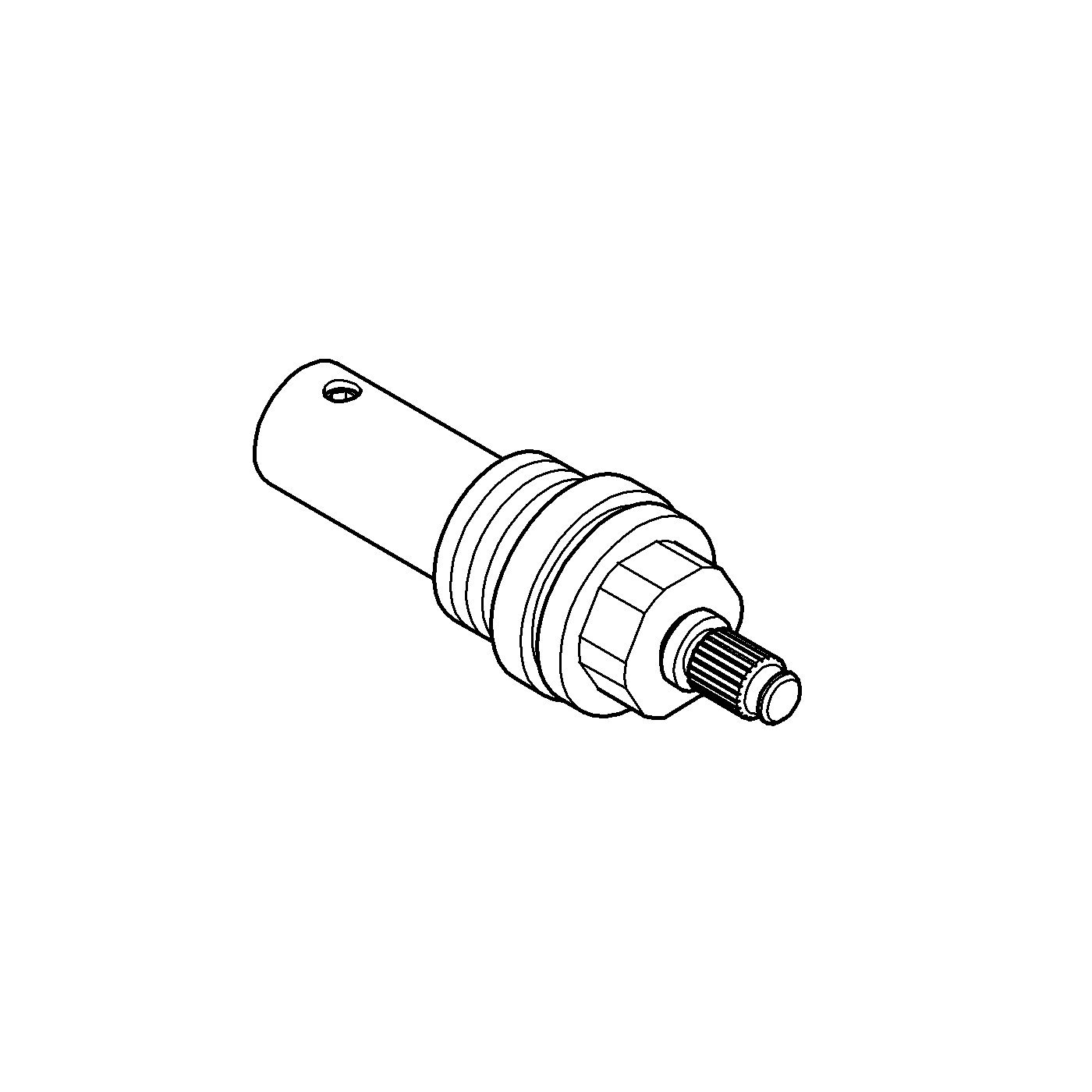 Grohe Eggeman Spindle top part for frost-free tap 41024000