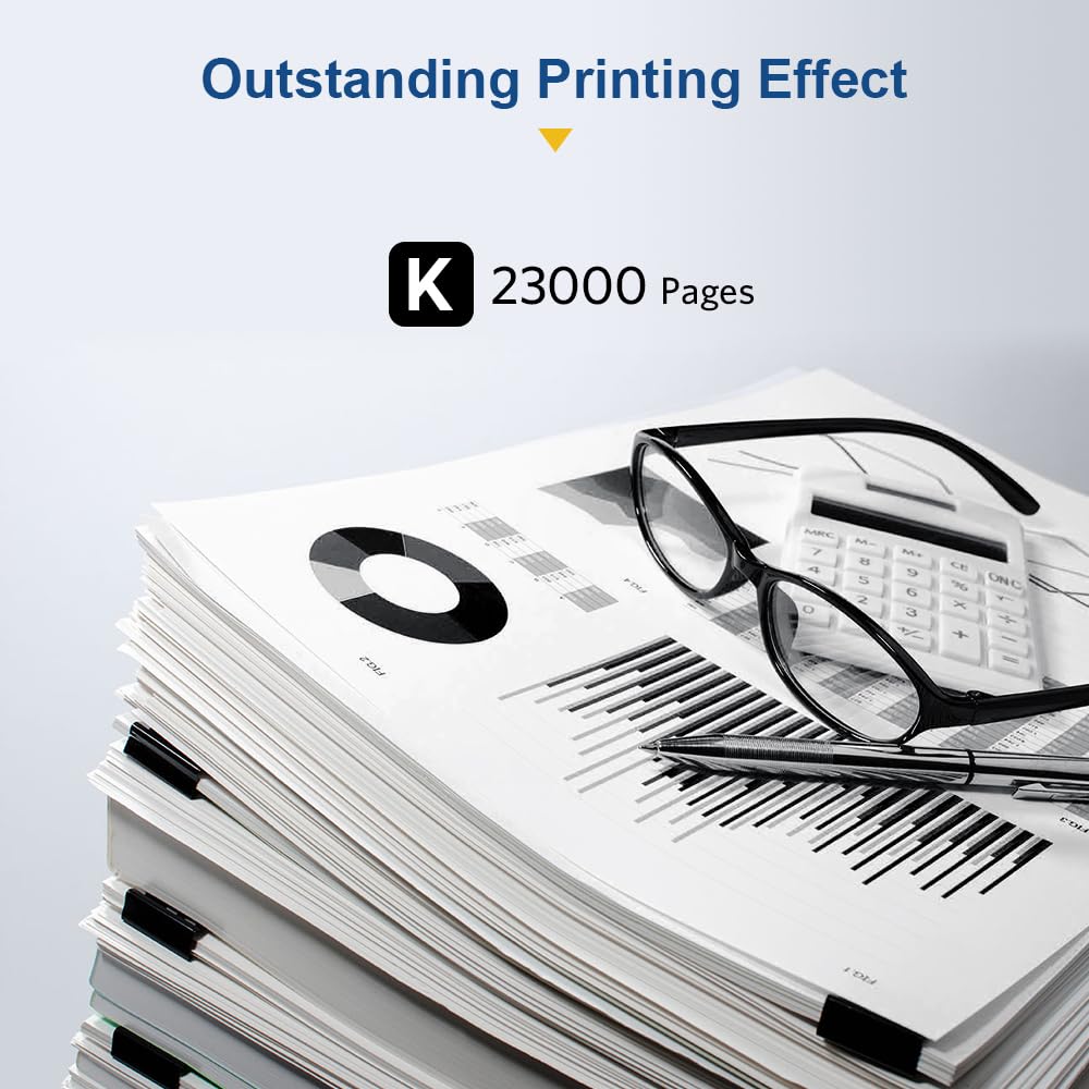 CF232A Tamburo Compatibile per HP CF232A 32A per HP Laserjet pro M118 M203 M220 M118dw M203d M203dn M203dw MFP M227 M148 M227fdn M227fdw M148fdw M148dw M148fdw(1 Tamburo ) - 4