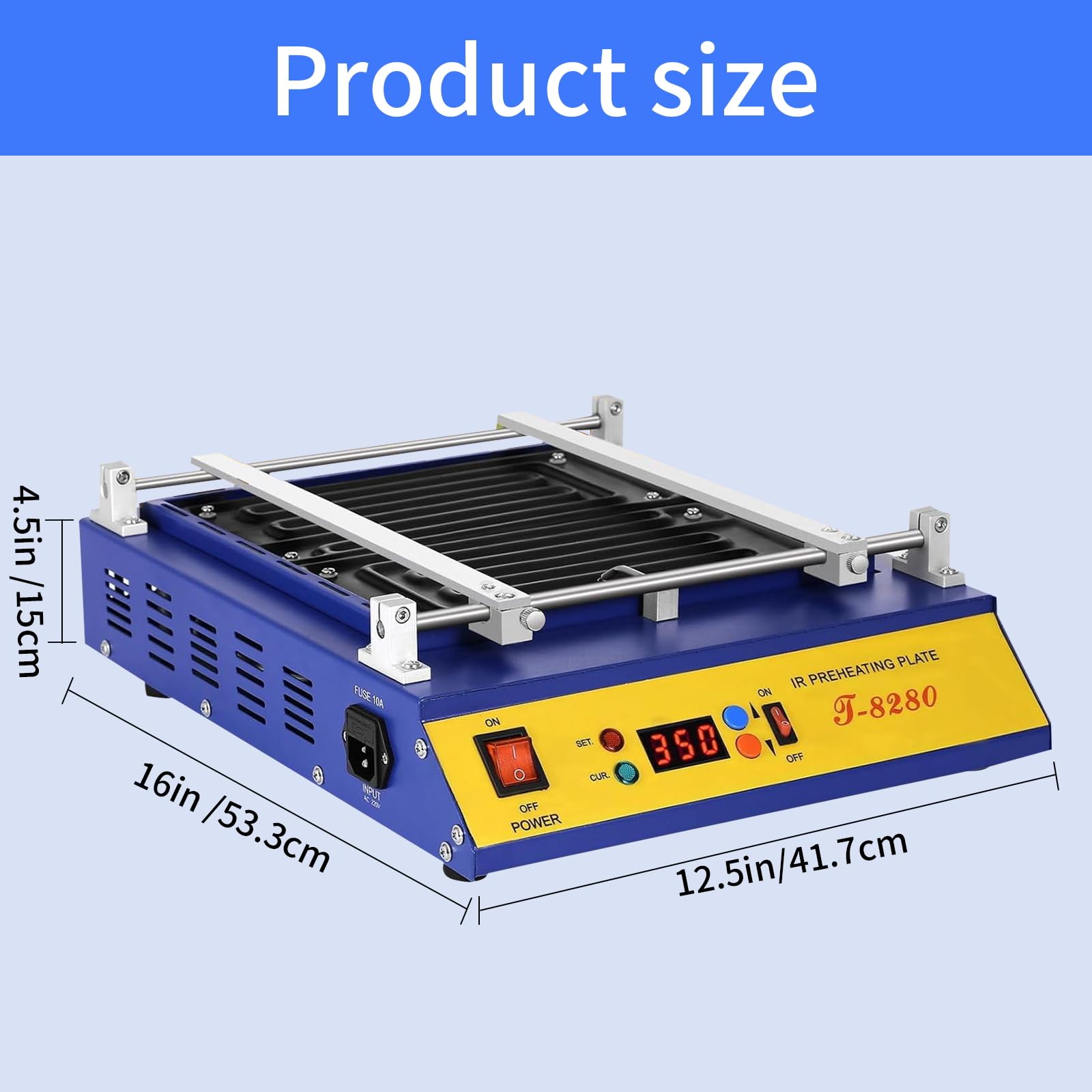 T8280 Soldering Station,1600W IR-Preheating Oven,Infrared Pre