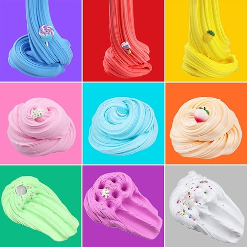 Miniatura 5 de Kit de 16 limos de mantequilla para niñas y niños, limo de sandía, limo de piña y limo de piruleta, súper suave y antiadherente, regalos de