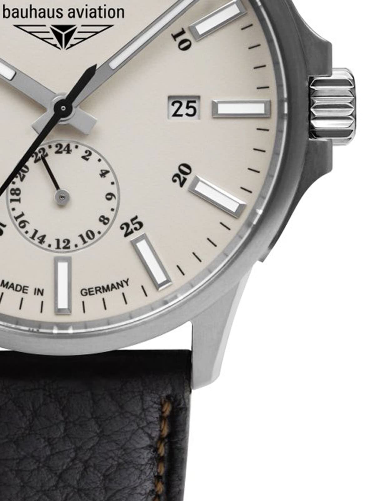 Bauhaus Aviation Titanium, Automatik, 28605