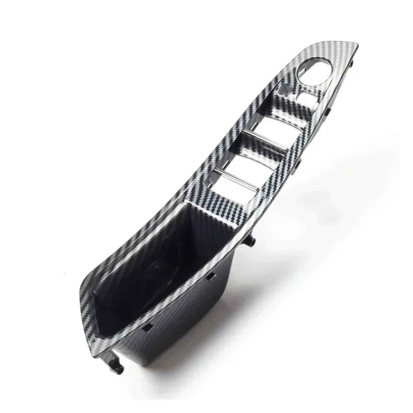 Ajhjet Carbon-Fiber2 Lhd Driver Side Armrest Door Handle Panel Cover For Bmw For 5 Series For F10 For F11 For F18 Car Interior Accessories(Carbon-Fiber2)