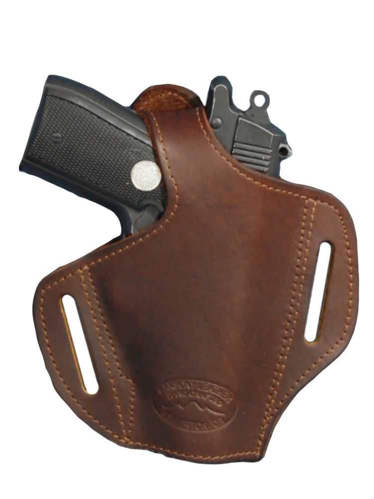 Amazon.com : Barsony Brown Leather Pancake Holster for S&W 2213