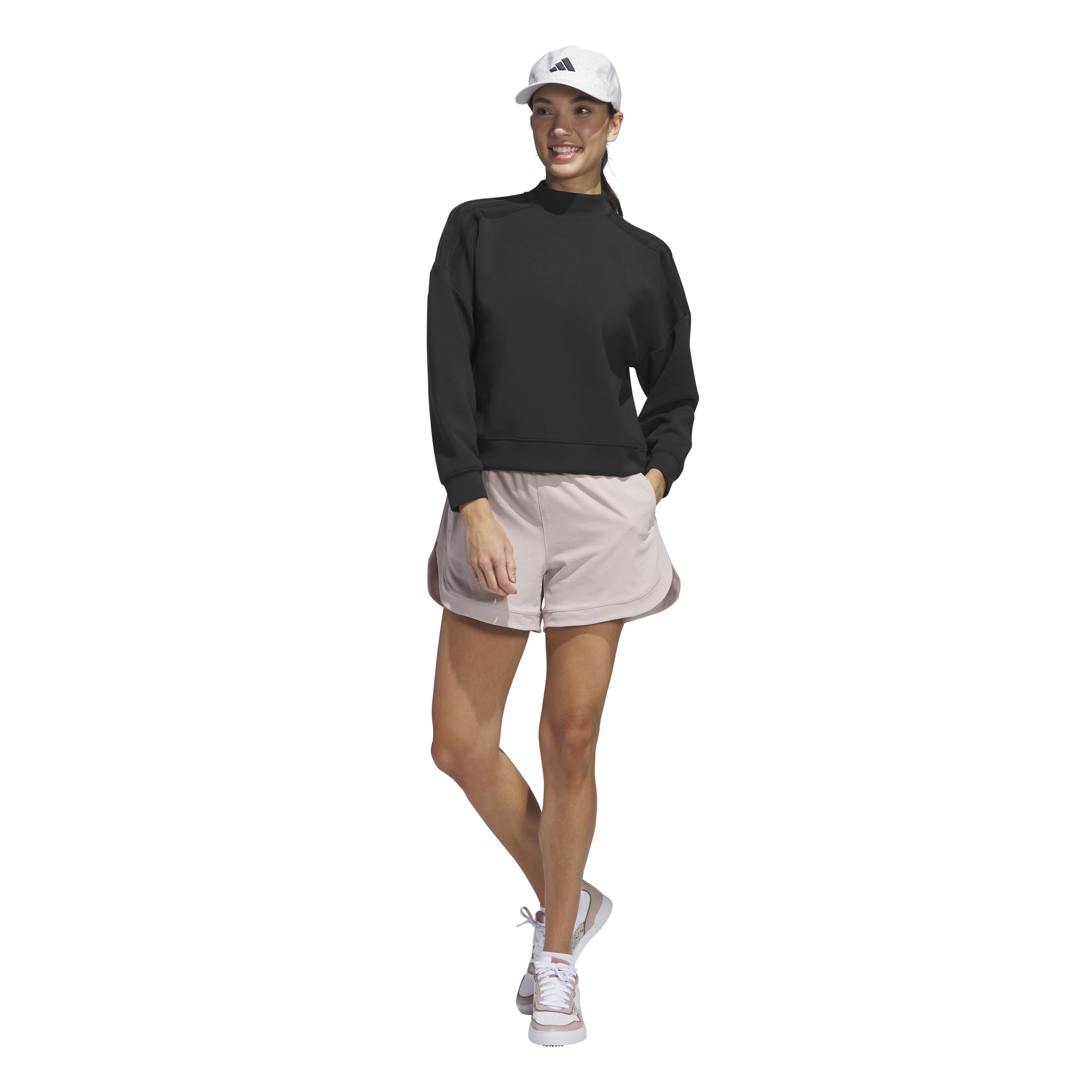 adidas Damski sweter Beyond Spacer Mock Layering Top (5 sztuk), Czarny, S