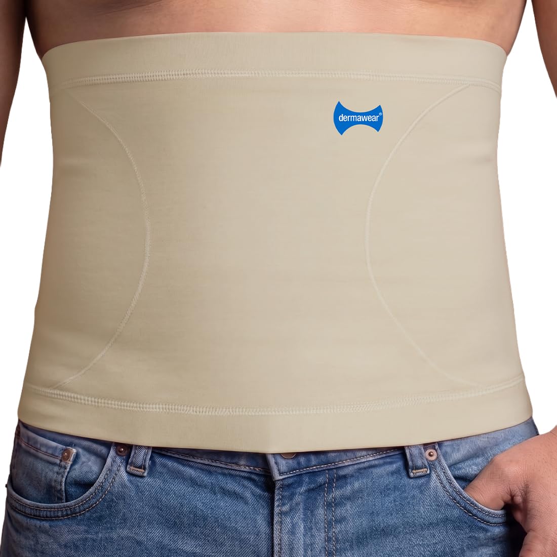 dermawear Men's Tummy Tight | Waist Belt Abdomen Support Shapewear with Posture Correction 2