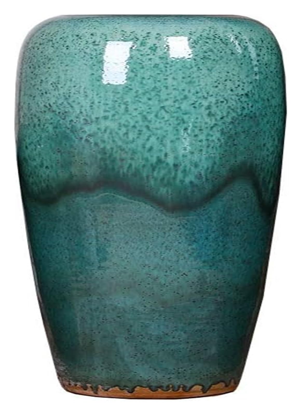 asdchZen Vase Flower Green Ceramic Large Restaurant Office Decoration Chinese Style Floor Decoration Or As A Gift Vases,One Color-60cm