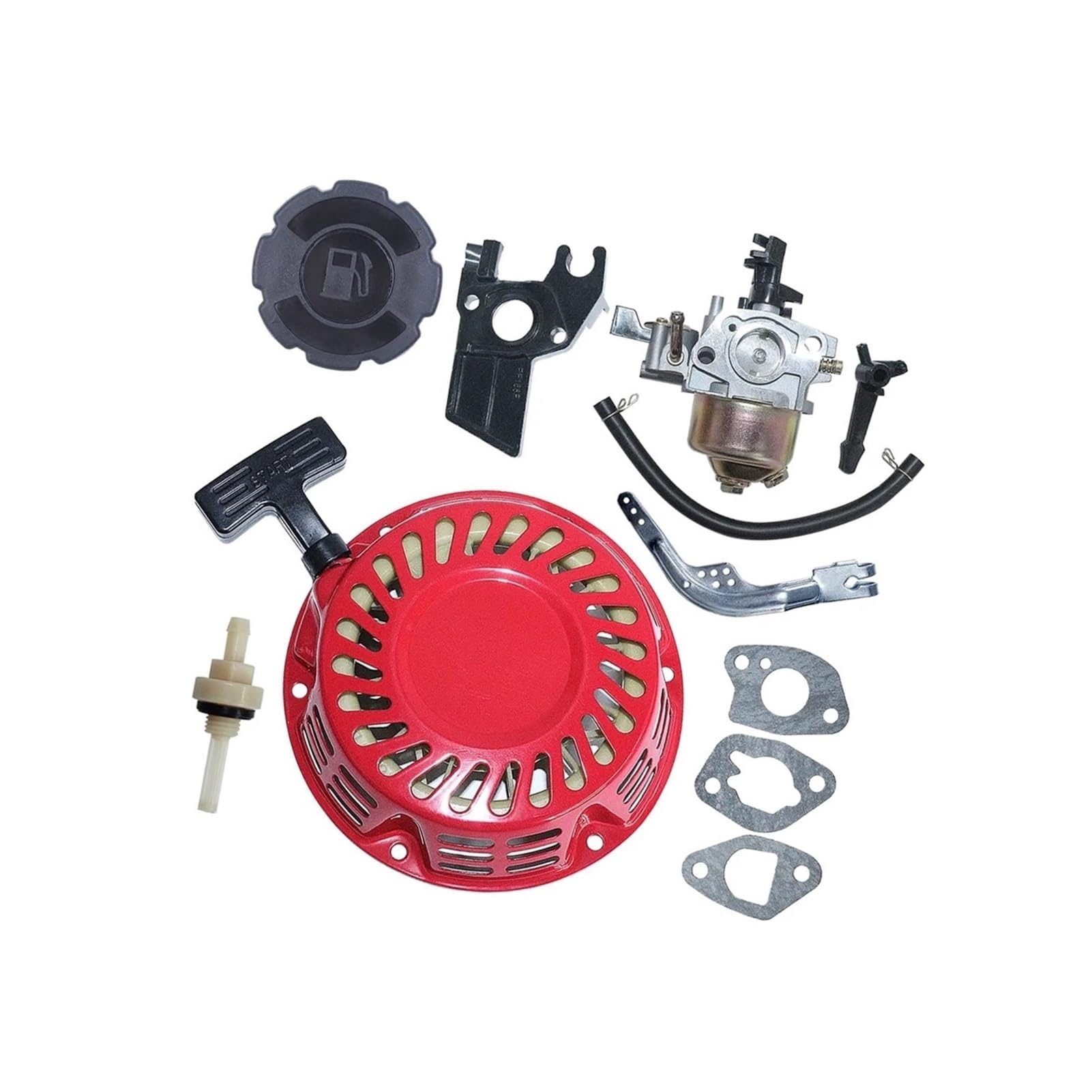 Carburateur GX160 démarreur rembobinage GX200 pièce moteur 5.5hp 6.5hp