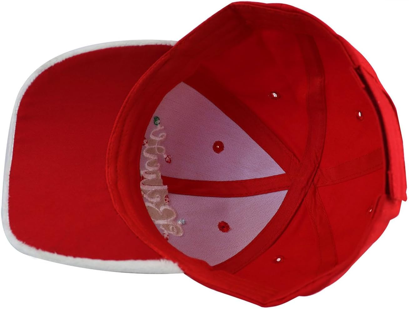 Tbstlumd Merry Christmas Hats for Men Women, Adjustable Cotton Embroidered Believe Christmas Baseball Cap - Image 5