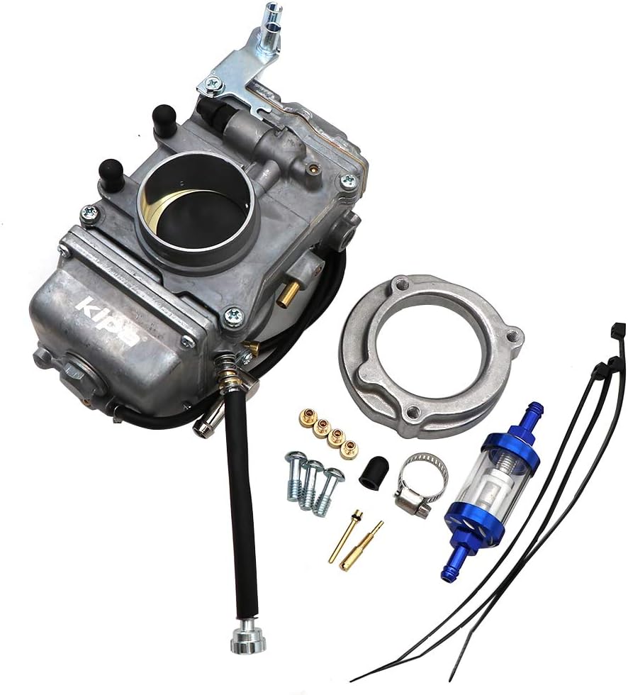 Polished Carburetor For Mikuni HSR42 HSR 42mm Harley Davidson EVO Twin Cam TM42 - Foto 3