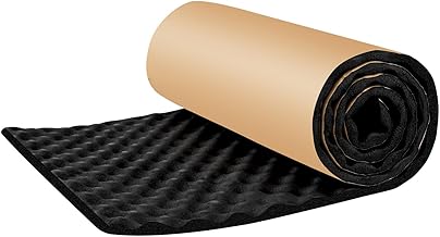 Insulation Mat Car Soundproof Mat Insulation Heat Pads Foam Self Adhesive Mat Roll Fireproof Insulated Moisture Protection Waterproof 200x50x2cm