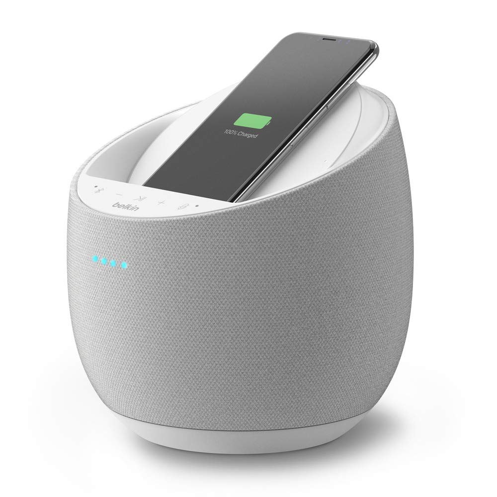 Belkin SOUNDFORM ELITEスマートスピーカー DEVIALET Belkin SoundForm Elite Smart Hi-Fi Speaker + Wireless Charger