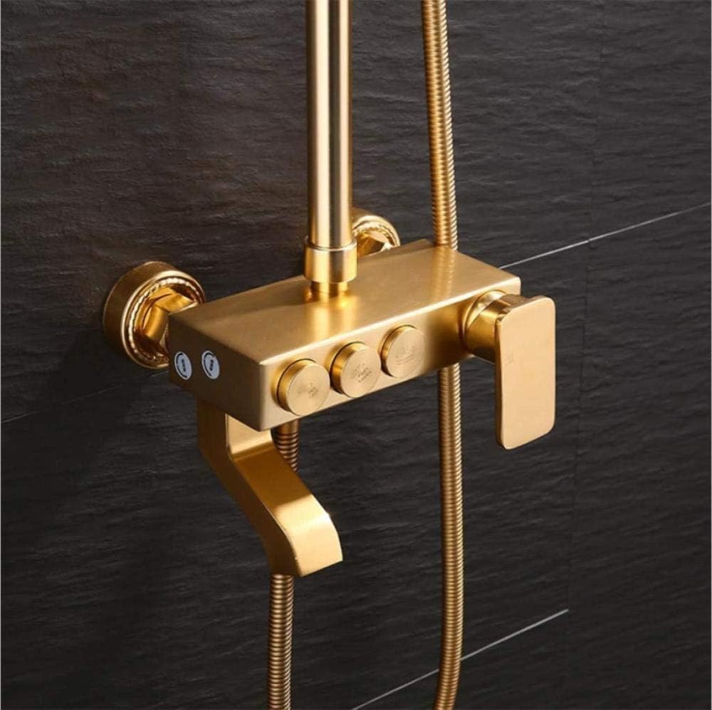 Bathroom Shower Mixer Set Shower Kit Copper Multifunction Supercharged Handheld Shower Shower Set