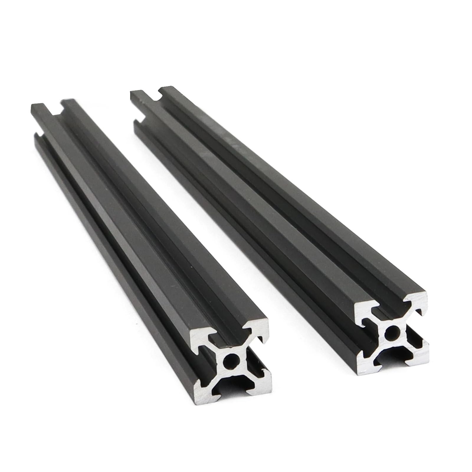 GTPBAO 2 profile aluminiowe z rowkiem V, 20 x 20 mm do drukarki 3D, zgodnie z normą europejską 2020, wytłaczana szyna (długość 350 mm)