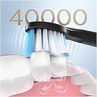 Vista 2 de Cepillo de dientes eléctrico, cepillo de dientes eléctrico para adultos, cepillos de dientes eléctricos sónicos recargables, 5 modos de cepillado