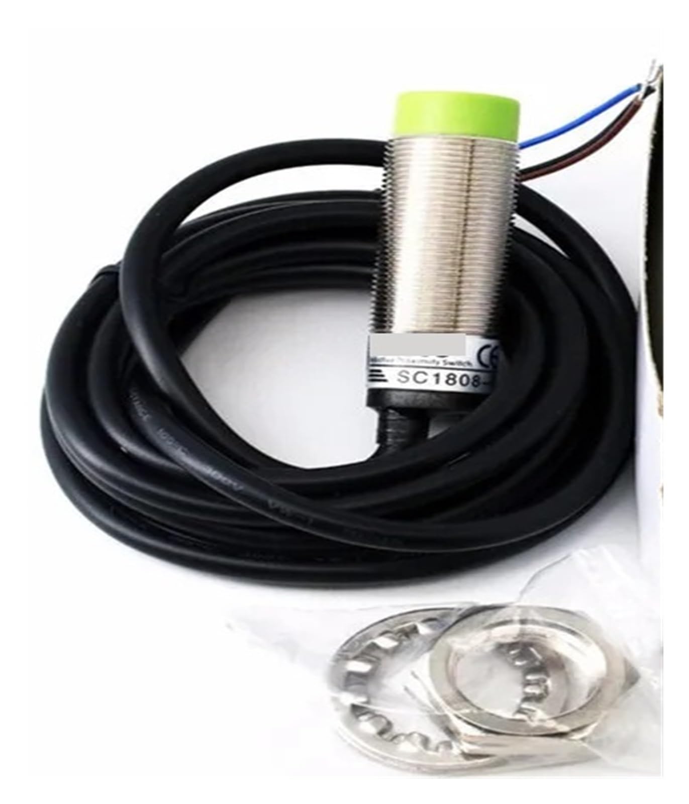 XDDQWSWA 1PC SC1805 SC1808-KP2/N/N2/P/P2 Proximity Sensor(SC1805-N2 NPN NC)