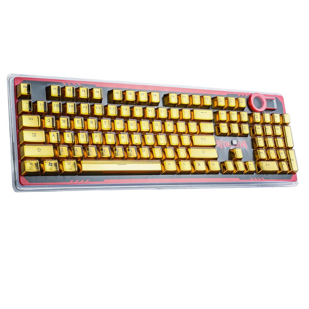 Amazon.co.jp: Redragon A101G PBTキーキャップ、ダブルショット