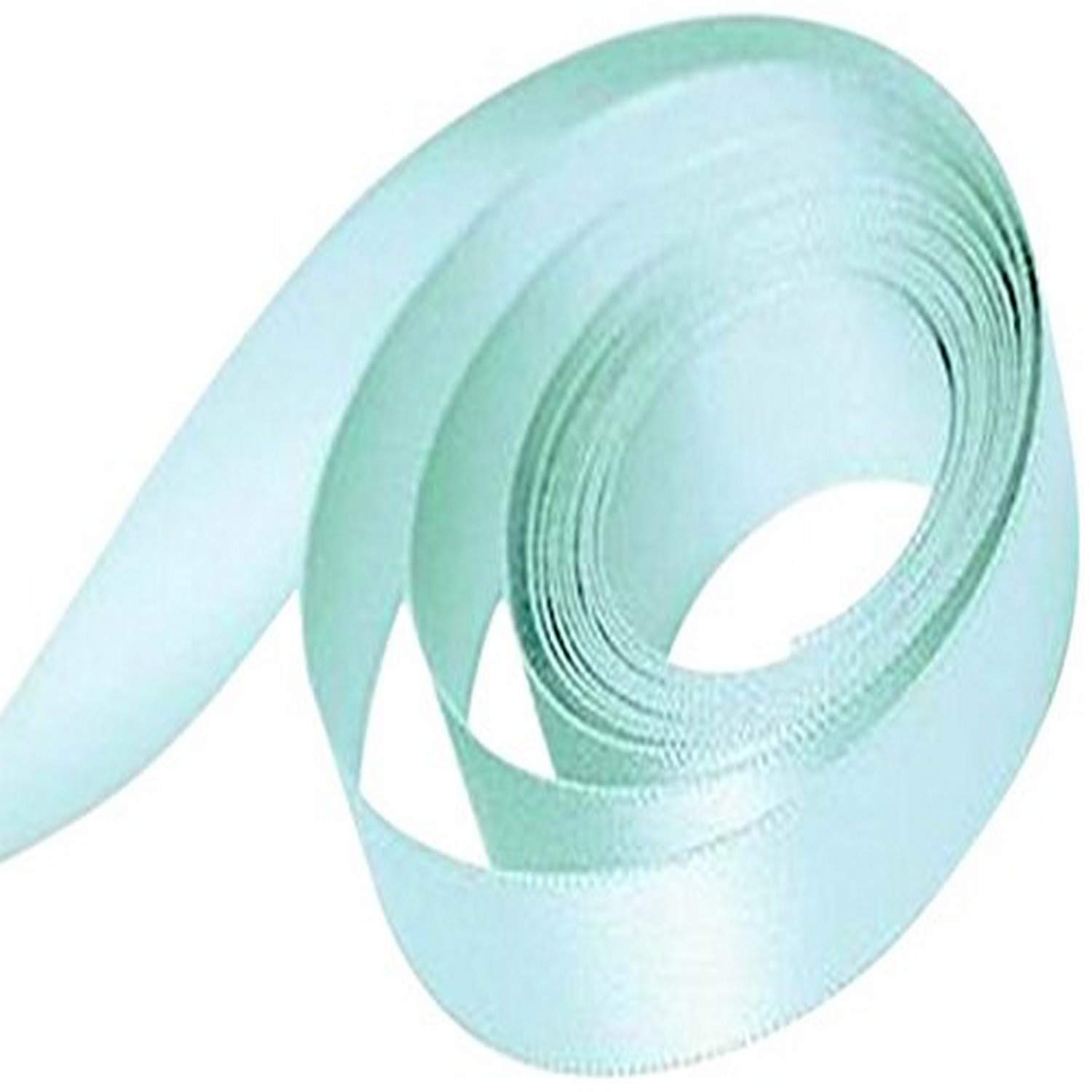 Papillon Single Face Satin Ribbon, 5/8" Wide X 100 Yards, Crystalline