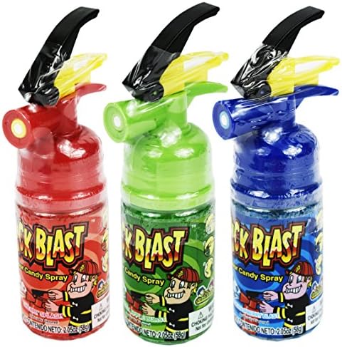 Set of 3 - 2.05oz Assorted Quick Sour Blast Candies! Perfect for Movie Night, Feild Trips, Road Trips and More!