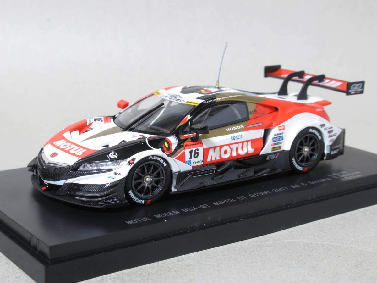 SUPER GT 2017 GT500ミニカー 6台セット Amazon | モチュール無限 NSX-GT #16 Rd.6 鈴鹿 スーパーGT GT500 2017