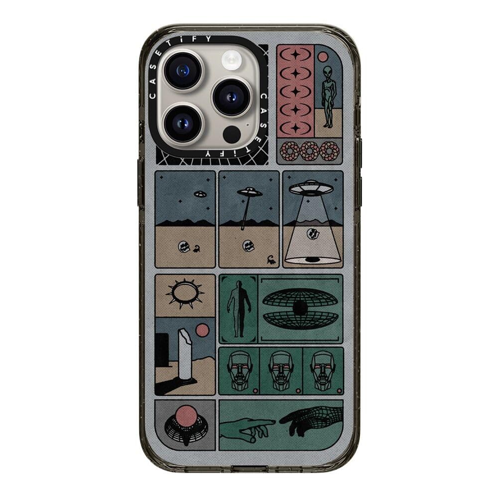 CASETiFY Impact iPhone 15 Pro Max Case [4X Military Grade Drop Tested / 8.2ft Drop Protection/Compatible with Magsafe] - Art Prints - Research by