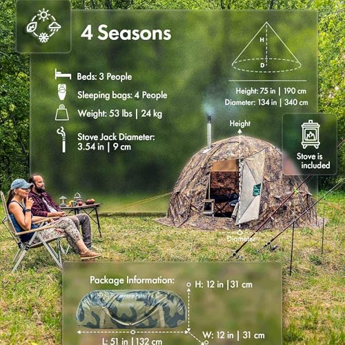 RBM Outdoors UP-2 Double-Layer Tent
