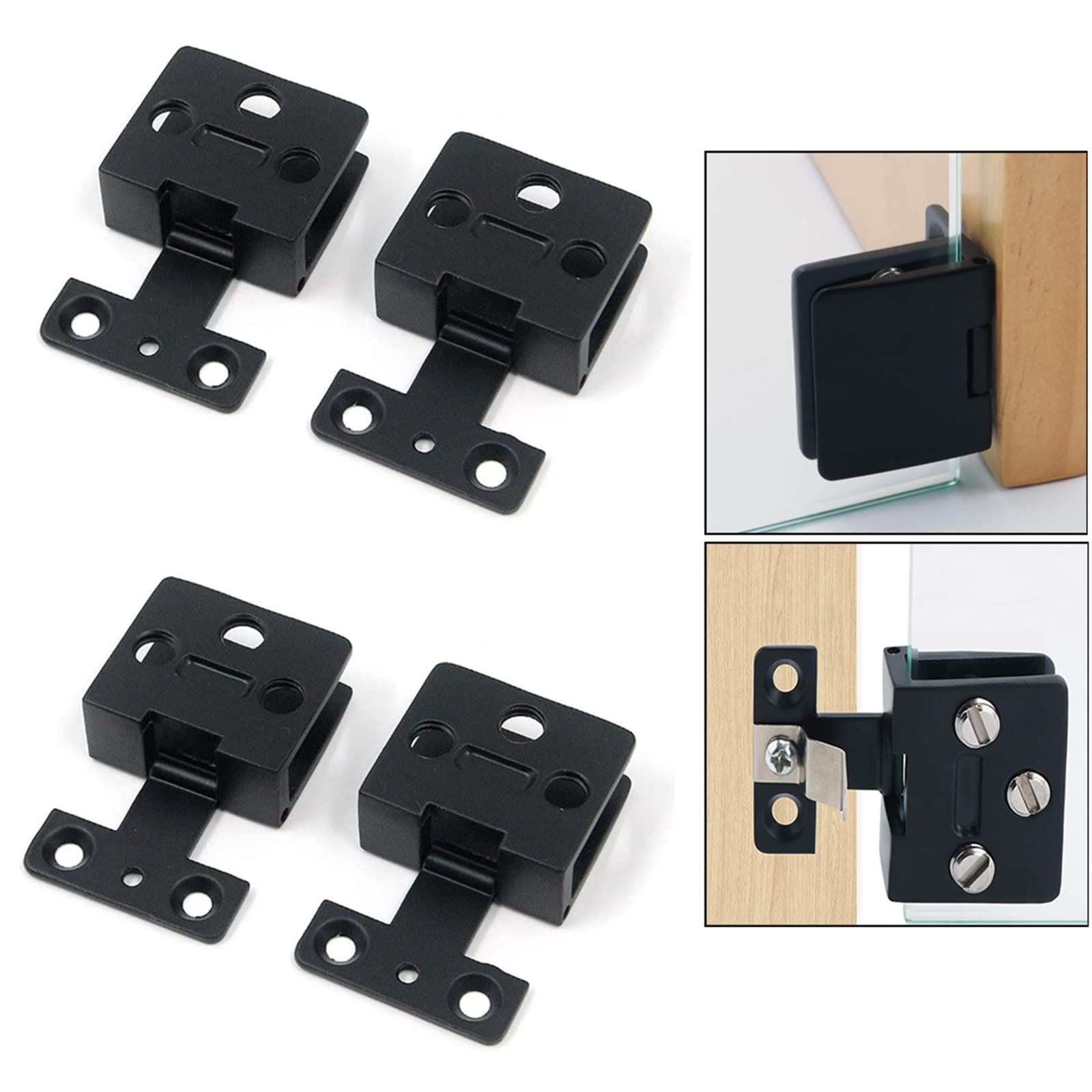 Charnières De Porte En Alliage De Zinc, 4 Pièces, Charnières