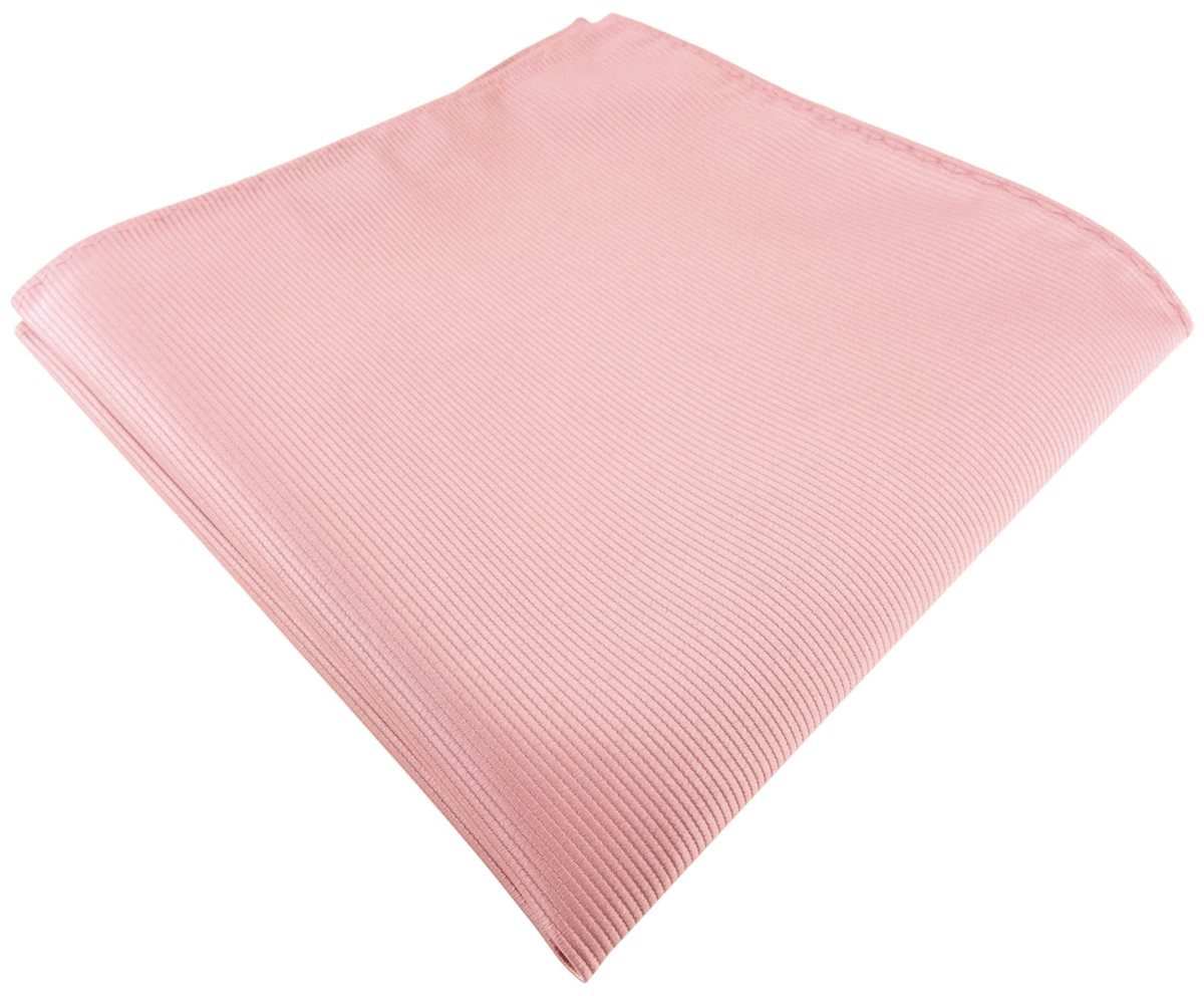 TigerTie - Mouchoir - Uni - Homme rose rosa altrosa Taille Unique