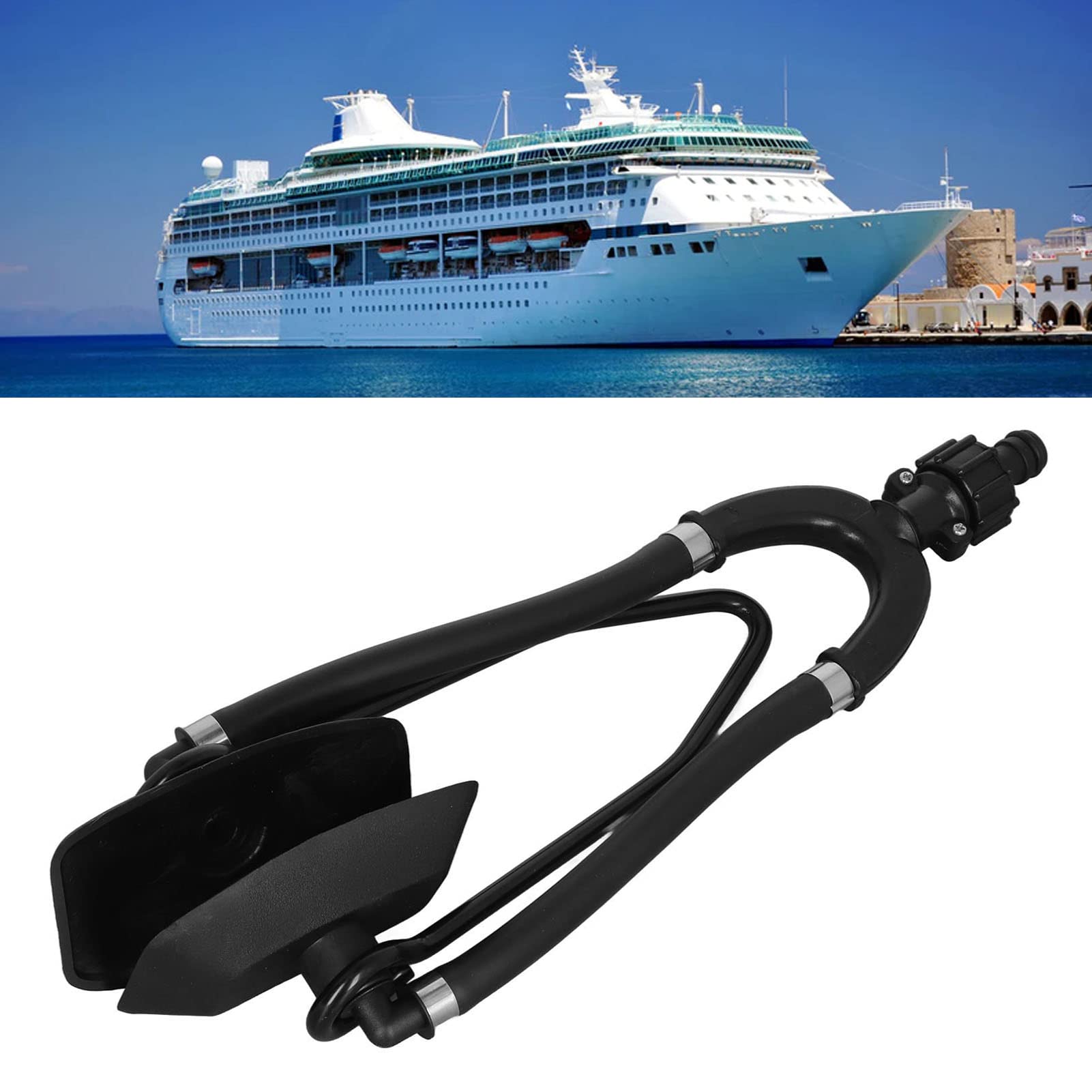 Bateau en Nylon Rinçage Manchons Moteur Hors-Bord à Double Alimentation en Eau Outil Hors-Bord Rinçage Moteur Kayak Moteur Bateau Accessoire Bateau