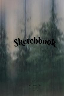 Artistic Sketchbook, 100 Sheets, White Sketch Pad, Sketchbook Hardcover (''6 x 9 inch'' Premium Hardcover)