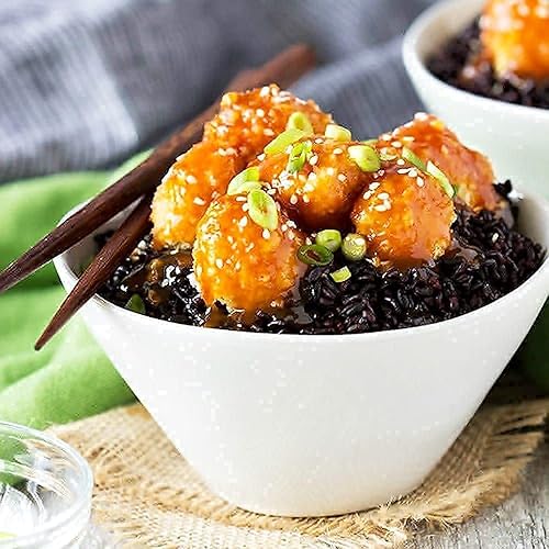 Miniatura 2 de CASCINA BELVEDERE Nerone - Paquete de 2 arroz negro orgánico italiano, más alto en proteínas y fibra que el marrón de cocción rápida, fibra vegana,