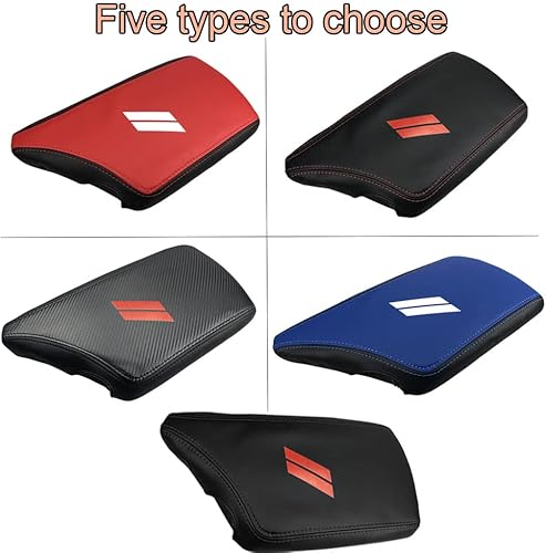 Miniatura 7 de BOYOUS Funda impermeable para reposabrazos de automóvil, cubierta de almohadilla de consola central, resistente a los arañazos, protector de cuero,