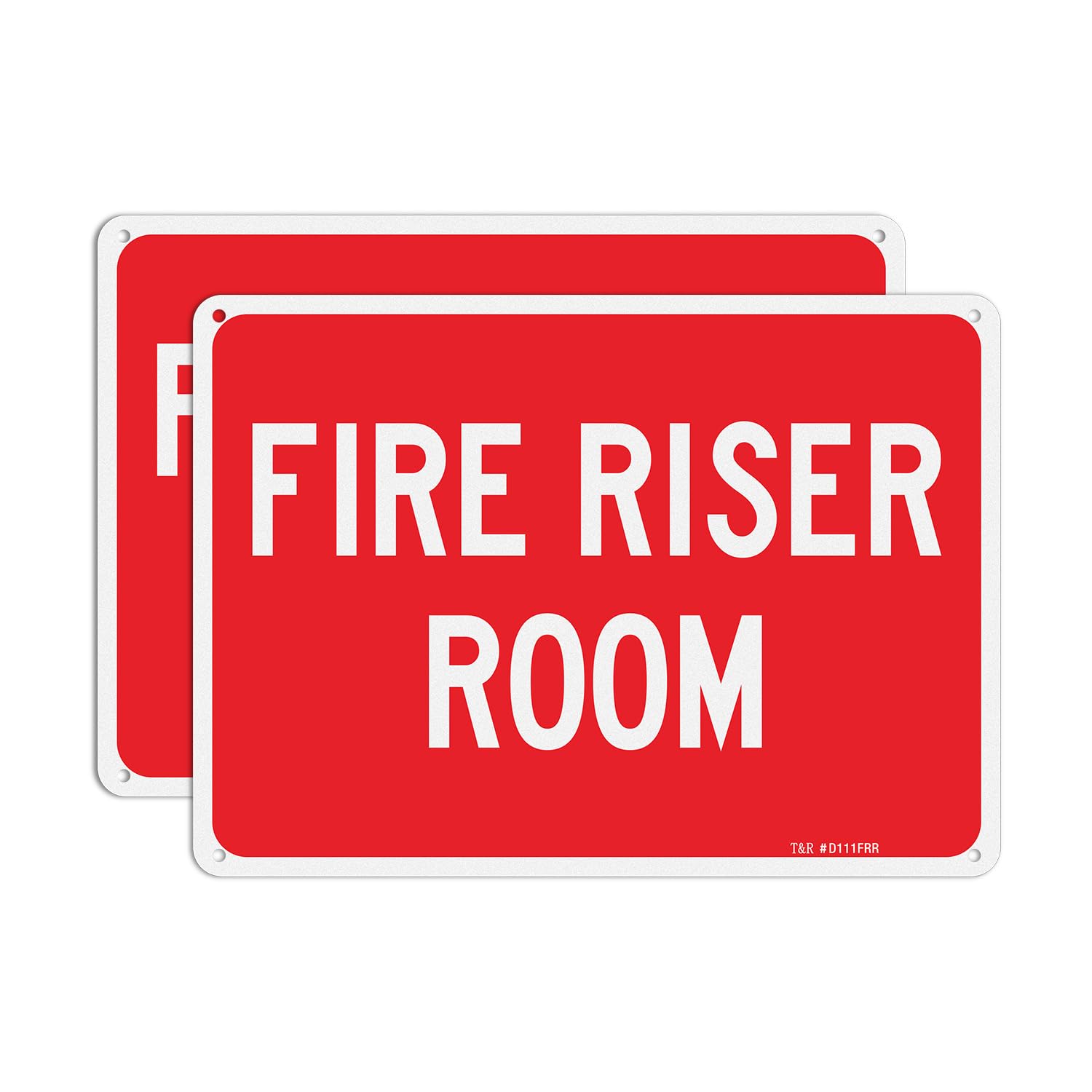 T&R 18x18 Inch Do Not Enter Sign - Engineer Grade Reflective, Rust-Free Aluminum, Weatherproof - View #2
