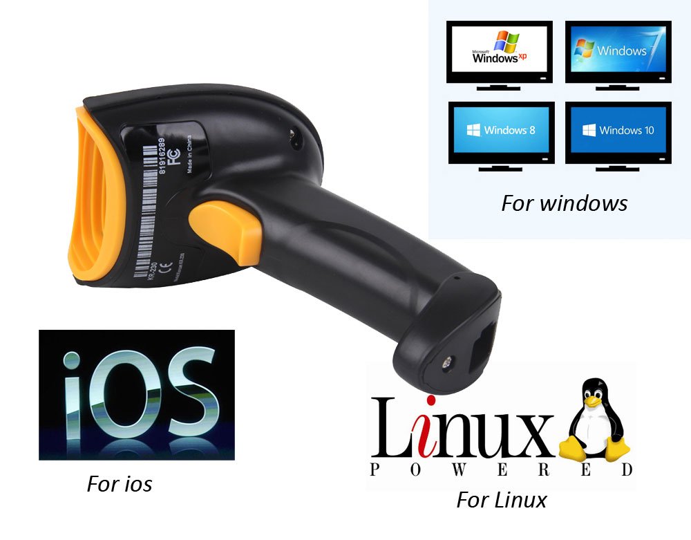 Kercan KR-230-EIO Barcode Scanner OS Compatibility
