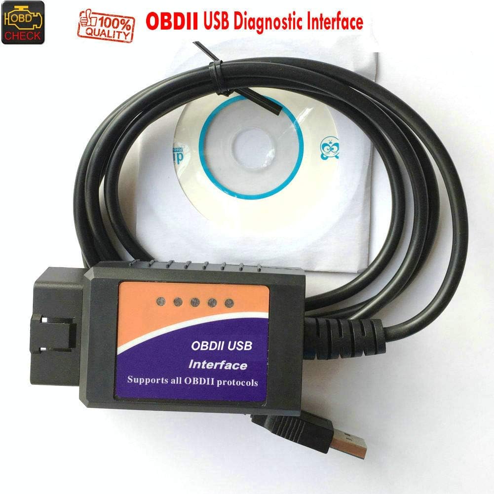 HanRainTool ELM OBD-II usb Auto Diagnostic Interface scanner