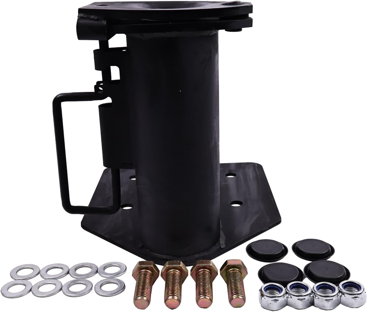 HOLDWELL 12" Fifth 5th Wheel RV Camper Adapter Hitch to Gooseneck Ball Conversion Kit