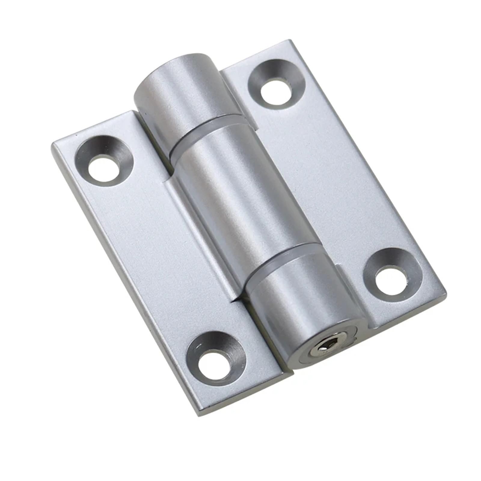 Rmwkrmogrf Silver Equipment Zinc Alloy/Stainless Steel Hinge Locatable Torque Force Adjustable Hardware Accessories 1Pcs(Silver)